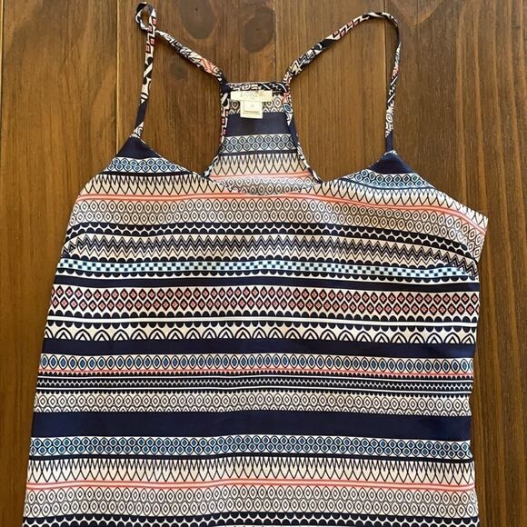 J.crew Factory Striped Tank Top Size 0 - Picture 3 of 4